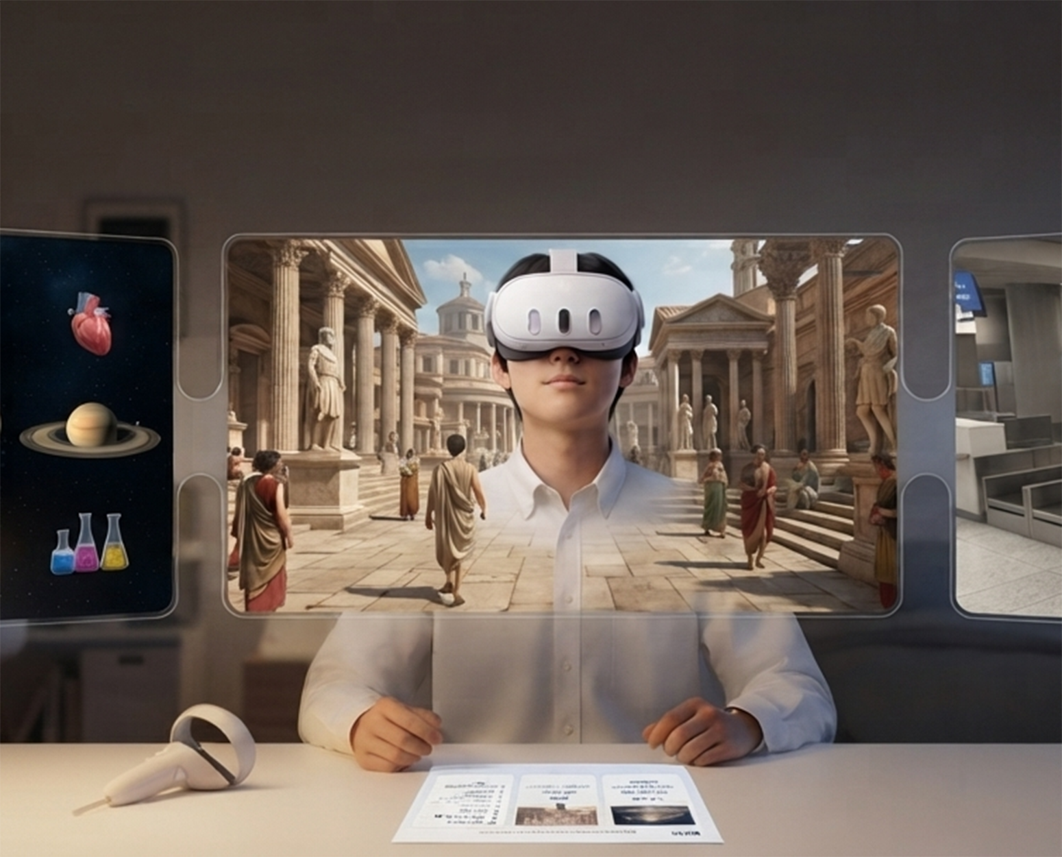 VRでの体験学習